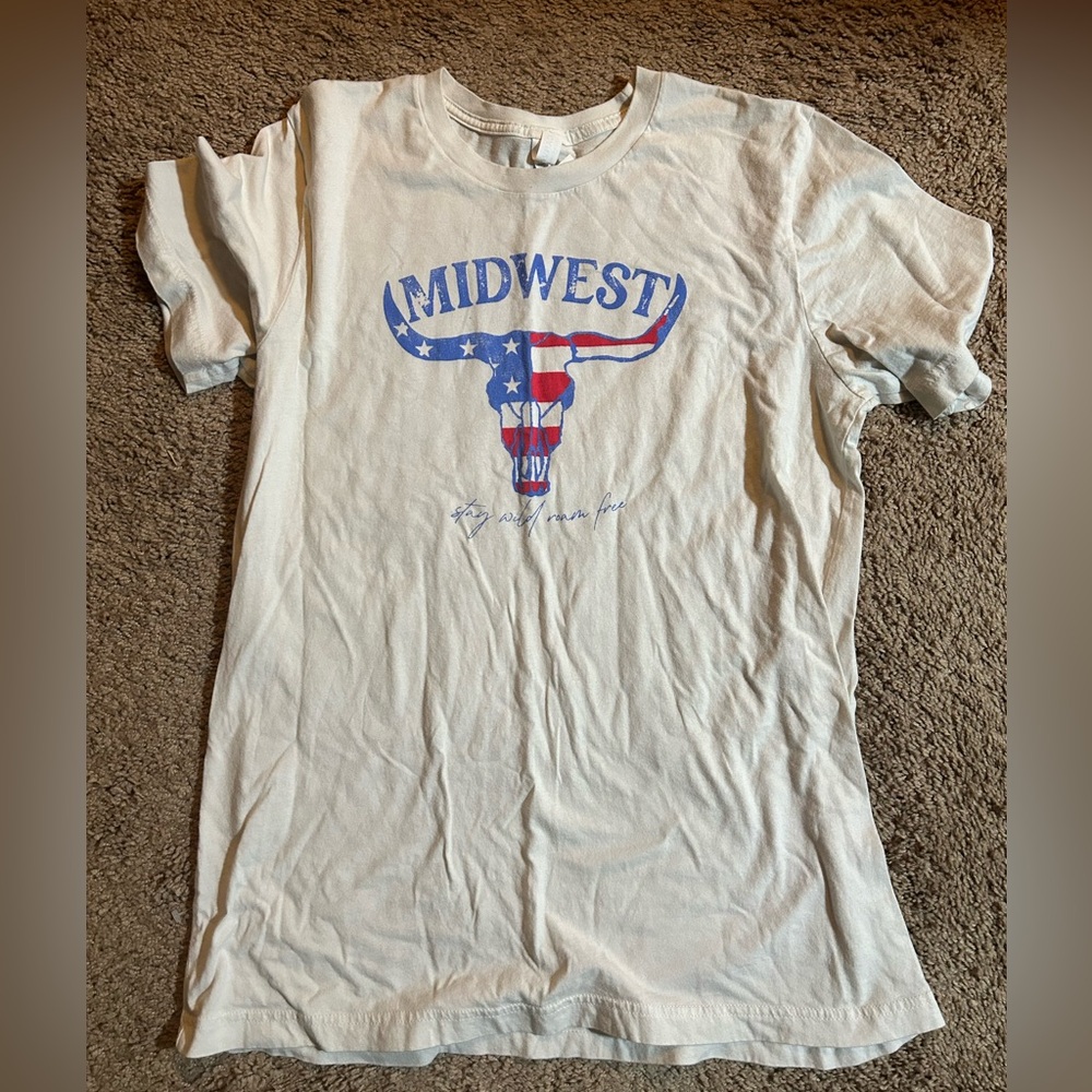 western graphic tee